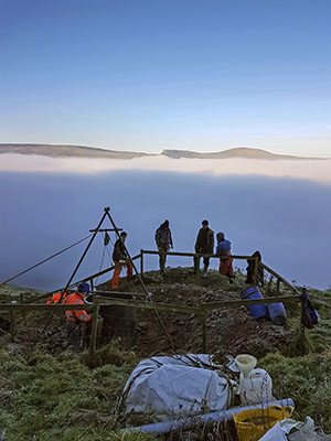 Digging above the clouds at Longcliffe Mine